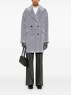 Long Ariane coat in wool