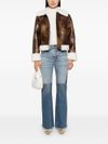 stand studio - Lorelle jacket in faux leather with fur - 2