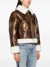 stand studio - Lorelle jacket in faux leather with fur - 1