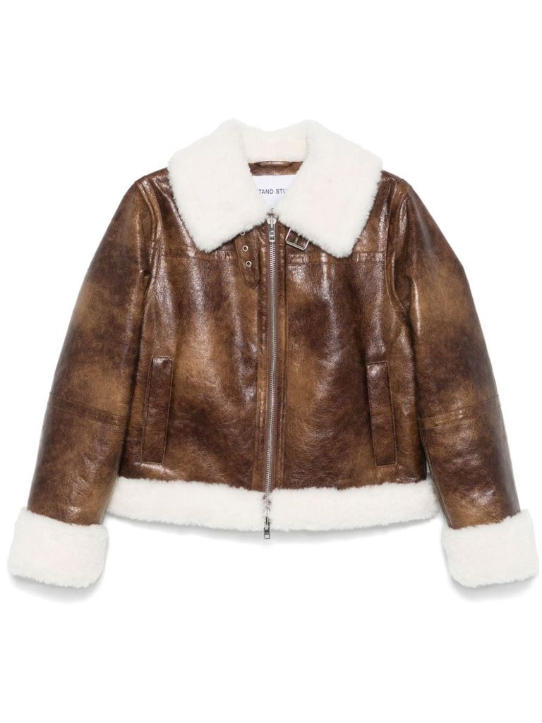 Stand Studio Lorelle Jacket In Brown