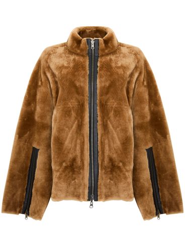 THE DOA - Short Meadow fur in wool with zip