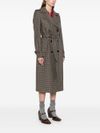 tagliatore - Long Luanne coat in wool with belt - 4