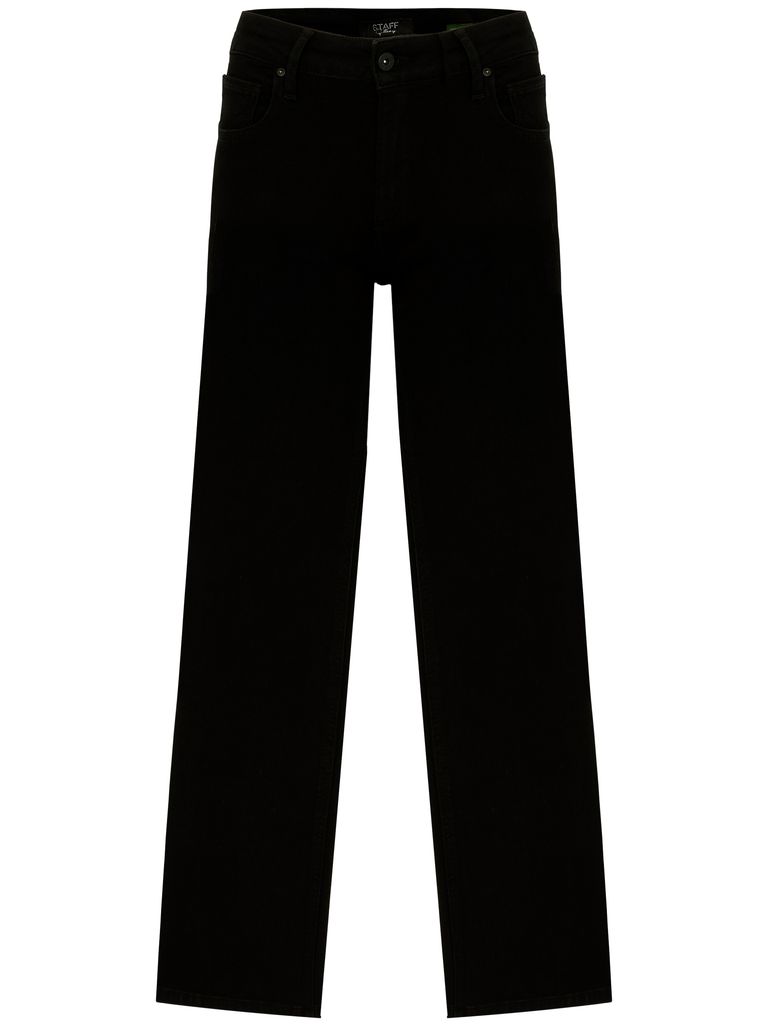 Staff Flared Beatrice Jeans In Black