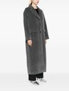 Long Carine coat in wool