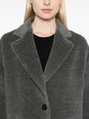 Long Carine coat in wool