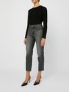 Ashley flared crop jeans