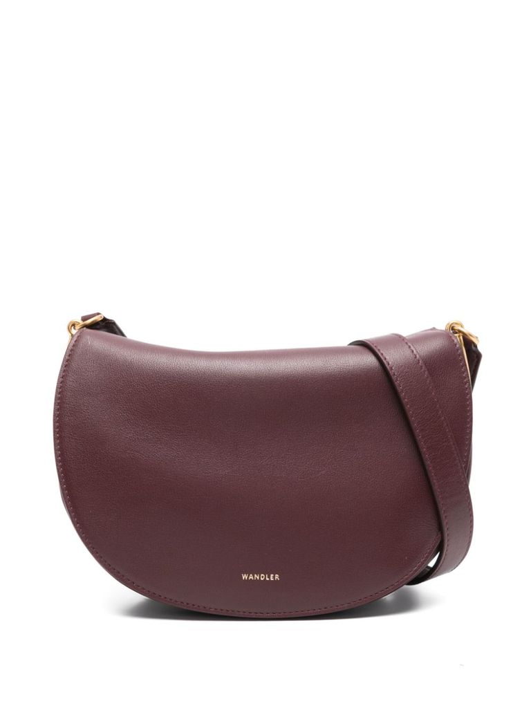 Wandler Kate Crossbody Bag In Leather. In Red