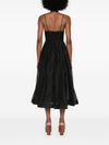 zimmermann - Midi Illustration dress in linen and silk - 2