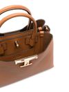 T Timeless leather tote bag.