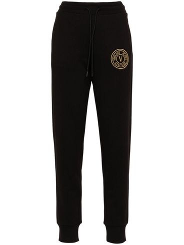 Cotton joggers with logo