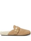 tory burch - Mellow shearling mules