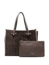 Marcella Loden suede shopping bag