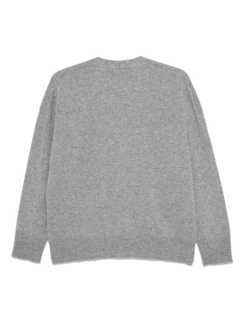 Shop Vanisé Alyce Cardigan In Cashmere In Grey