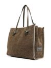 Marcella Loden suede shopping bag