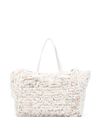 Marcella woven cotton shopping bag