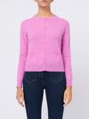 Chanel cardigan in pink cashmere