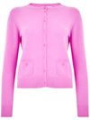 Chanel cardigan in pink cashmere