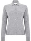 vanise - Cardigan Francoise in cashmere grigio