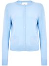 Chanel cardigan in light blue cashmere