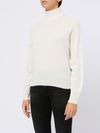 Matilde cashmere sweater with a high collar