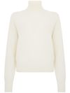 Matilde cashmere sweater with a high collar