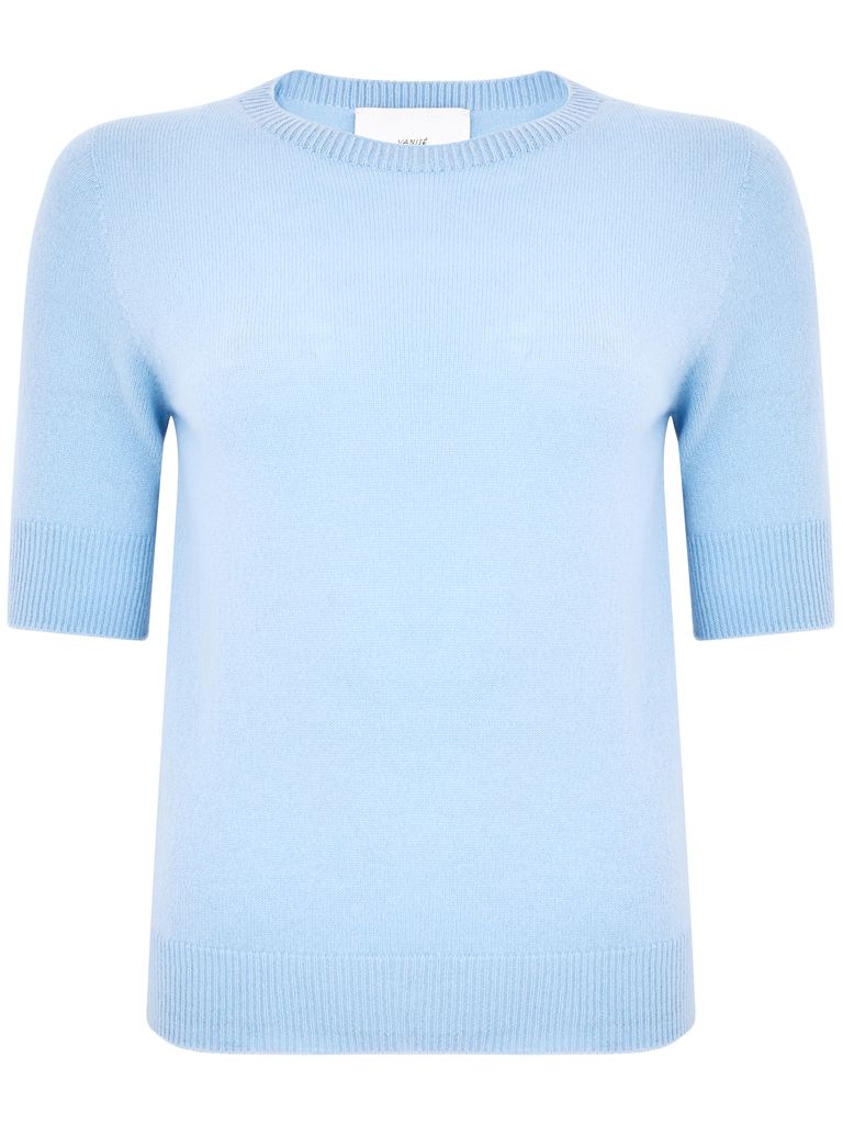 Vanisé Coco Cashmere Sweater In Blue