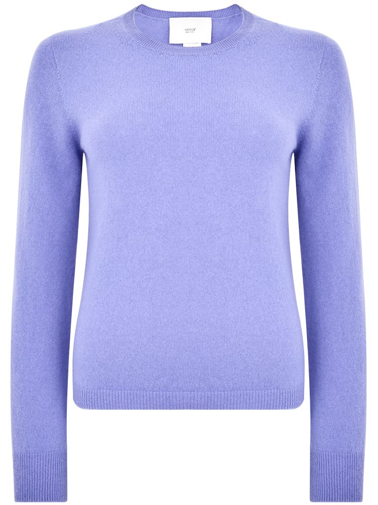 Vanisé Annette Cashmere Sweater In Purple