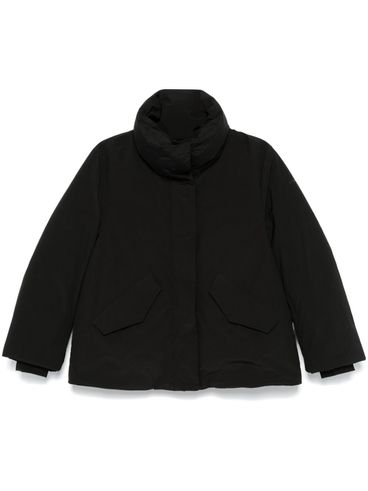 Short High Collar Puffer Jacket