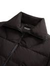 Short quilted down jacket