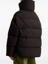 Short quilted down jacket