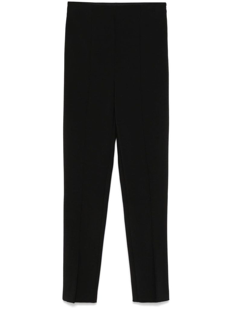 Twinset High-waisted Black Pants