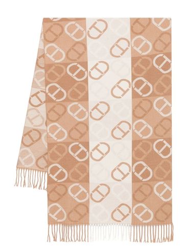 TWINSET - Sciarpe foulard con motivo jacquard