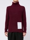 amaránto - Wool sweater with high neck - 2