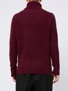 amaránto - Wool sweater with high neck - 3