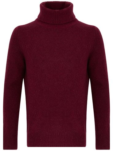 AMARÁNTO - Wool sweater with high neck