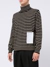 Striped wool knit