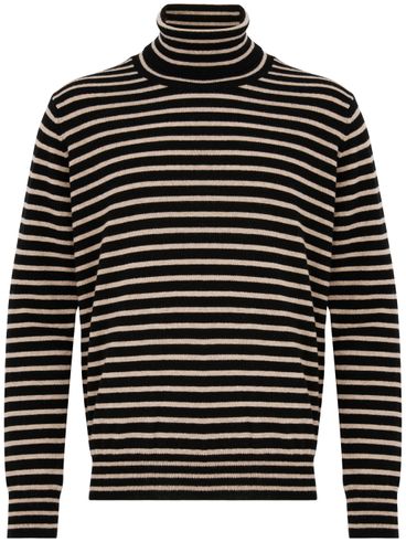 AMARÁNTO - Striped wool knit