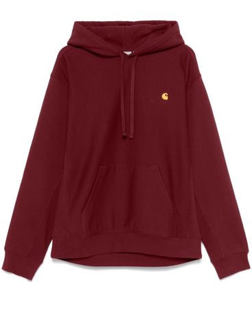 CARHARTT WIP - Felpa in cotone con ricamo logo