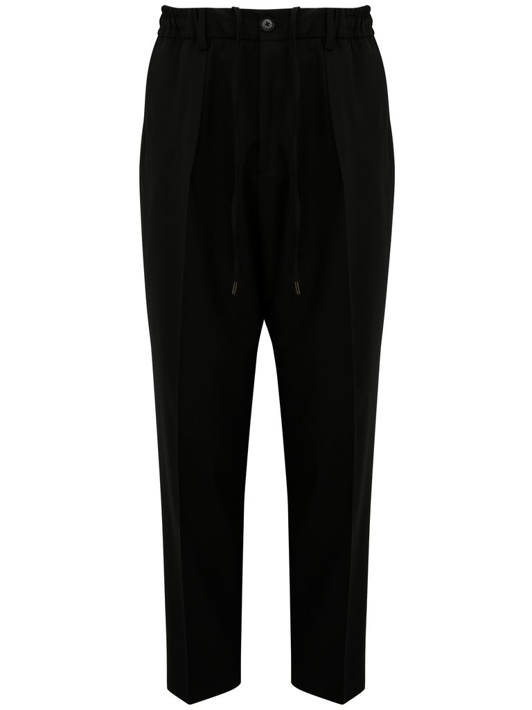 Be Able Dominique Wool Tailored Trousers In Black