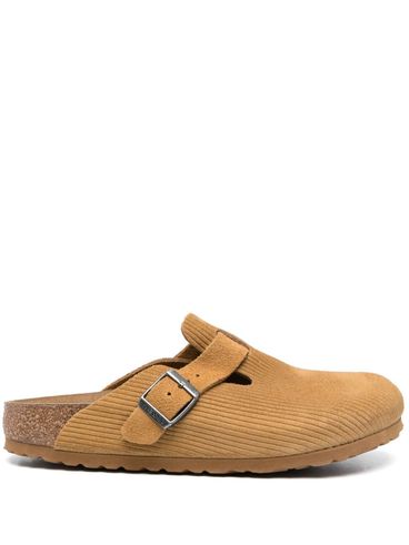 BIRKENSTOCK - Sabot Boston in pelle a coste