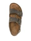 birkenstock - Milano leather sandals with double strap - 1