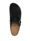 birkenstock - Sabot Boston in pelle nera - 3