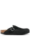 birkenstock - Sabot Boston in pelle nera