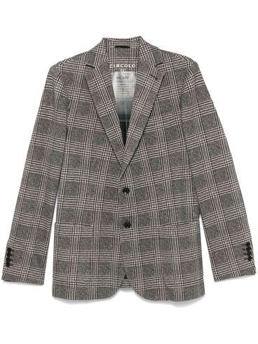 CIRCOLO 1901 - Single-breasted checked blazer