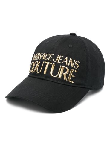 VERSACE JEANS COUTURE - Cotton hat with logo