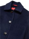 max & co - Front button fastening blue coat - 1