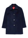 max & co - Front button fastening blue coat