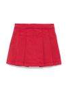 philosophy di lorenzo serafini - Front press-stud fastening red denim skirt - 2