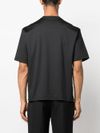 jil sander - T-shirt in cotone con stampa logo - 1