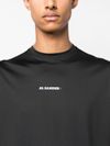 jil sander - Cotton t-shirt with logo print - 2